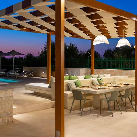 Estella Villa With Pool, Children Area, Bbq & Magnificent Views! Asterion Exterior photo