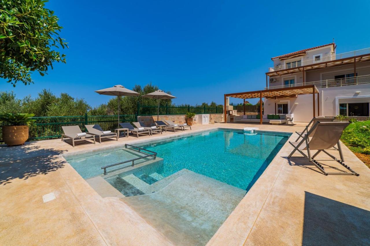 Estella Villa With Pool, Children Area, Bbq & Magnificent Views! Asterion Exterior photo