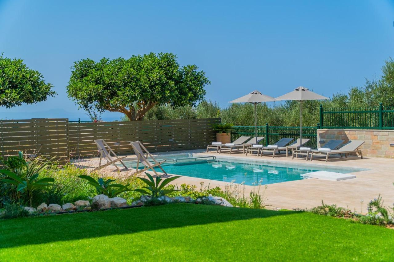 Estella Villa With Pool, Children Area, Bbq & Magnificent Views! Asterion Exterior photo