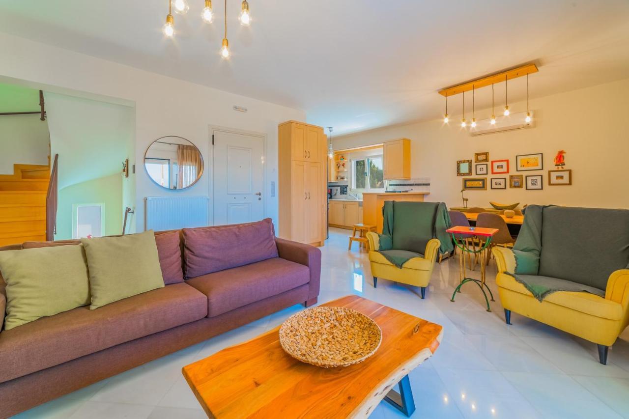 Estella Villa With Pool, Children Area, Bbq & Magnificent Views! Asterion Exterior photo