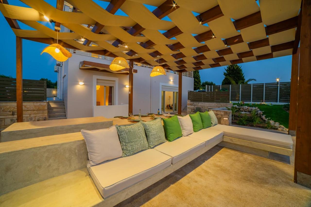 Estella Villa With Pool, Children Area, Bbq & Magnificent Views! Asterion Exterior photo