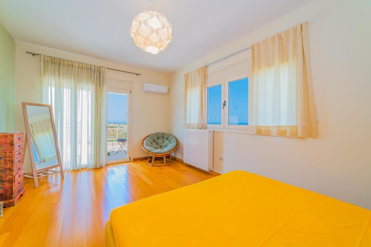 Estella Villa With Pool, Children Area, Bbq & Magnificent Views! Asterion Exterior photo