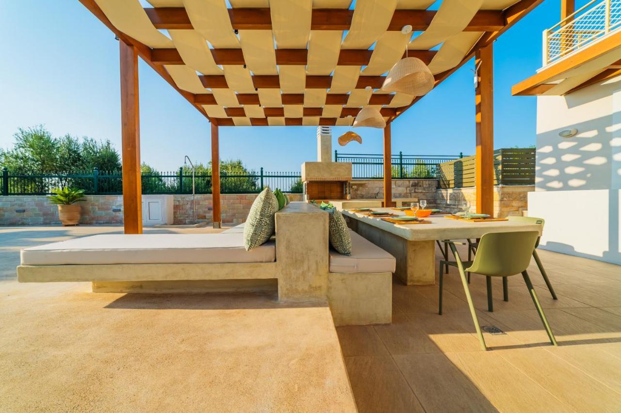 Estella Villa With Pool, Children Area, Bbq & Magnificent Views! Asterion Exterior photo