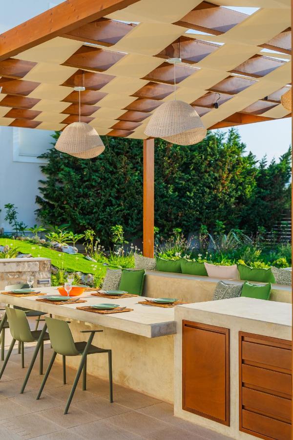 Estella Villa With Pool, Children Area, Bbq & Magnificent Views! Asterion Exterior photo